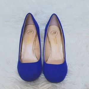 Royal Blue Mootsies Tootsies Heels!